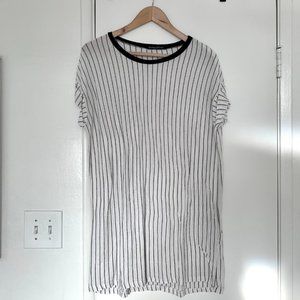 ***SALE*** Brandy Melville Vertical Stripe T-shirt Dress